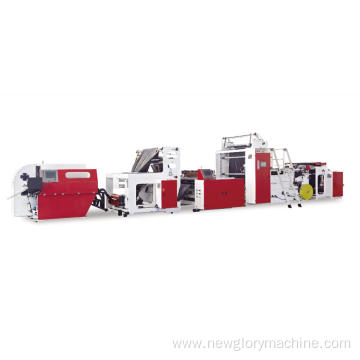 Automatic tandem bag-making machine